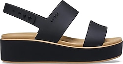 Crocs Brooklyn Matte Wrap Low Wedge 211802 Kadın Sandalet