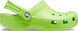 Crocs Classic Clog K 206991-3UH Yeşil Çocuk Terlik