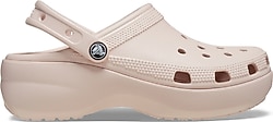 Crocs Classic Platform Clog 206750-6UR Pudra Kadın Terlik