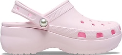 Crocs Classic Platform Pearl Clog 211231-6ZW Pembe Kadın Terlik