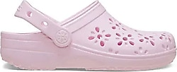 Crocs Floral Cut Clog T 210944-6ZW Pembe Bebek Terlik