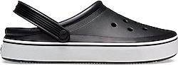 Crocs Off Court Clog 208371-001 Siyah-Beyaz Terlik