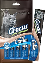 Crocus Karidesli 4x15 gr Krema Kedi Ödül Maması