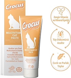 Crocus Multivitamin 100 gr Kedi Macunu