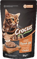 Crocus Jöleli Tahılsız Tavuklu 85 gr Yetişkin Kedi Yaş Maması