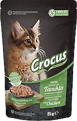 Crocus Jöleli Tahılsız Tavuklu 85 gr Yavru Kedi Yaş Maması
