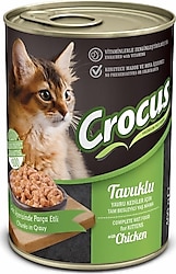 Crocus Tavuklu 400 gr Yavru Konserve Kedi Maması