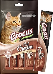 Crocus Yengeçli 4x15 gr Krema Kedi Ödül Maması