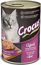 Crocus Ciğerli 400 gr Yetişkin Konserve Kedi Maması