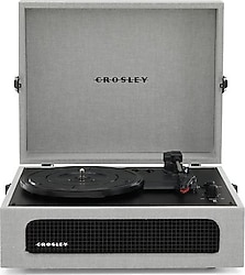 Crosley Voyager Vintage Gri Çantalı Retro Pikap