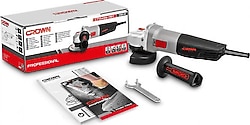 Crown CT13499-115R 720 W 115 mm Avuç Taşlama Makinesi