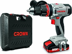 Crown CT21076HMX-2 BMC 20 V Çift Akülü 2 Ah Vidalama Makinesi