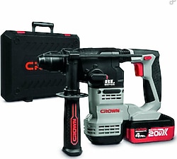 Crown CT28001HX-4 BMC Çift Akülü 4 Ah Kırıcı-Delici
