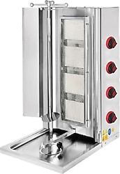 CSA KRCS.SDOGL.4 4 Radyanlı Gazlı Döner Makinesi