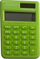 CSL CS-118-Y Yeşil 8 Haneli Hesap Makinesi
