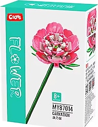 Ctoys Flower Karanfil 85 Parça Blok Oyuncak MY87014