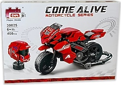 Ctoys Come Alive Yarış Motoru 30025 400 Parça Blok Oyuncak