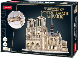 CubicFun Notre Dame De Paris 293 Parça 3D Puzzle MC260H