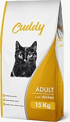 Cuddy Tavuklu 15 kg Yetişkin Kedi Maması