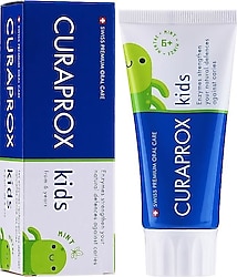 Curaprox Enzycal Nane Aromalı 6+ Yaş 60 ml Florürlü Çocuk Diş Macunu