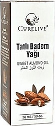 Curelive Tatlı Badem Yağı 50 ml