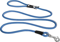 Curli Stretch Comfort Leash Medium Köpek Gezdirme Tasması - Mavi