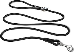Curli Stretch Comfort Leash Medium Köpek Gezdirme Tasması - Siyah