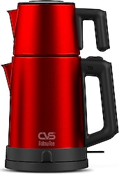CVS DN 1532 FollowTeaRainbow Kırmızı 1800 W Çelik Çay Makinesi