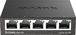 D-Link DGS-105 5 Port 10/100/1000 Mbps Gigabit Switch
