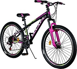 Daafu SXC 200 MD Siyah-Pembe 21 Vites 24 Jant Erkek Dağ Bisikleti