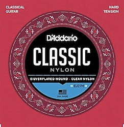 D'Addario EJ27H Hard Tension Klasik Gitar Teli