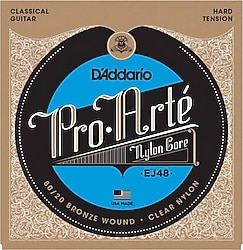 D'Addario EJ48 Pro-Arte Hard Tension Klasik Gitar Teli