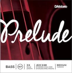 D'Addario J610 3/4M Prelude Kontrabas Teli