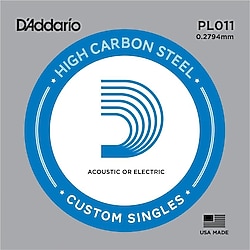 D'Addario PL011 Tek Elektro Gitar Teli