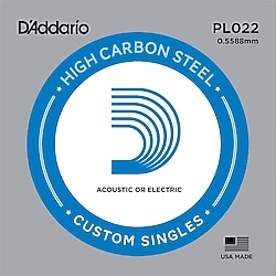 D'Addario PL022 Tek Elektro Gitar Teli