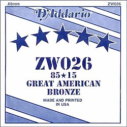 D'Addario ZW026 Tek Akustik Gitar Teli