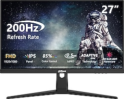 Dahua LM27-E231BN 27" 0.5 ms Full HD IPS 200 Hz Oyuncu Monitörü