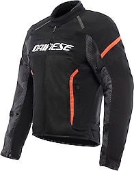 Dainese Air Frame 3 Tex Erkek Siyah-Kırmızı Yazlık Motosiklet Montu