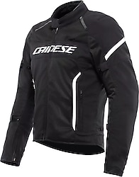 Dainese Air Frame 3 Tex Erkek Siyah-Beyaz Yazlık Motosiklet Montu