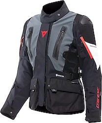 Dainese Carve Master 4 Gore-Tex Kışlık Kadın Gri-Siyah Motosiklet Montu