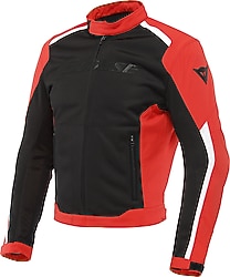 Dainese Hydraflux 2 Air D-Dry Erkek Siyah-Kırmızı 4 Mevsim Motosiklet Montu