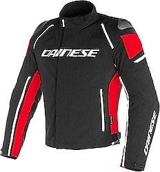 Dainese Racing 3 D-Dry Siyah-Kırmızı Motosiklet Montu