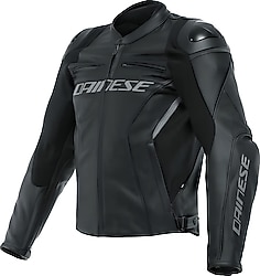 Dainese Racing 4 Leather Erkek Siyah Motosiklet Montu