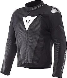 Dainese Ventar Air Tex Erkek Siyah-Beyaz Yazlık Motosiklet Montu