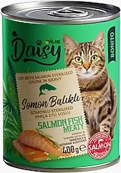 Daisy Plus Bonito Somonlu 400 gr Kısırlaştırılmış Yetişkin Konserve Kedi Maması