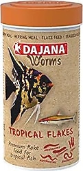 Dajana Worms Tropical Flakes 250 ml Akvaryum Balık Yemi