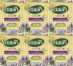 Dalan Antik Lavantalı Zeytinyağlı 6x150 gr 6 Adet Sabun