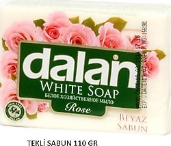 Dalan Gül 110 gr Beyaz Sabun