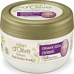 Dalan D'Olive Organik Üzüm Çekirdeği Yağı Bakım Kremi 300 ml