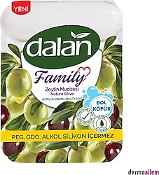 Dalan Family Zeytin Mucizesi 4x75 gr Güzellik Sabunu